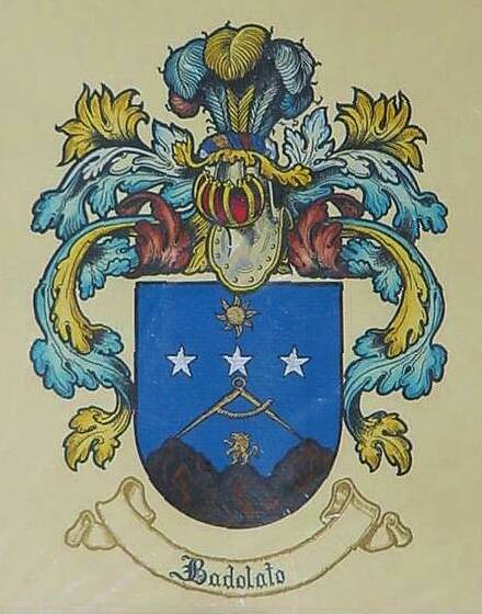 Escudo de la familia Badolato